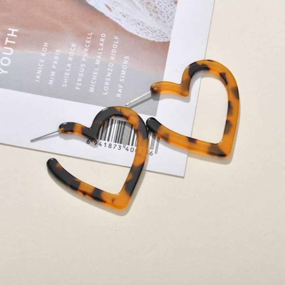 Fashion Tortoise Love Drop Earrings